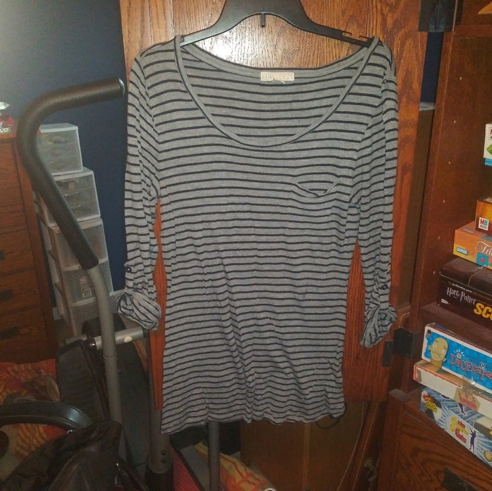 Forever 21 stripe shirt